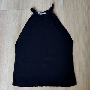 Zara Knit cropped tank top